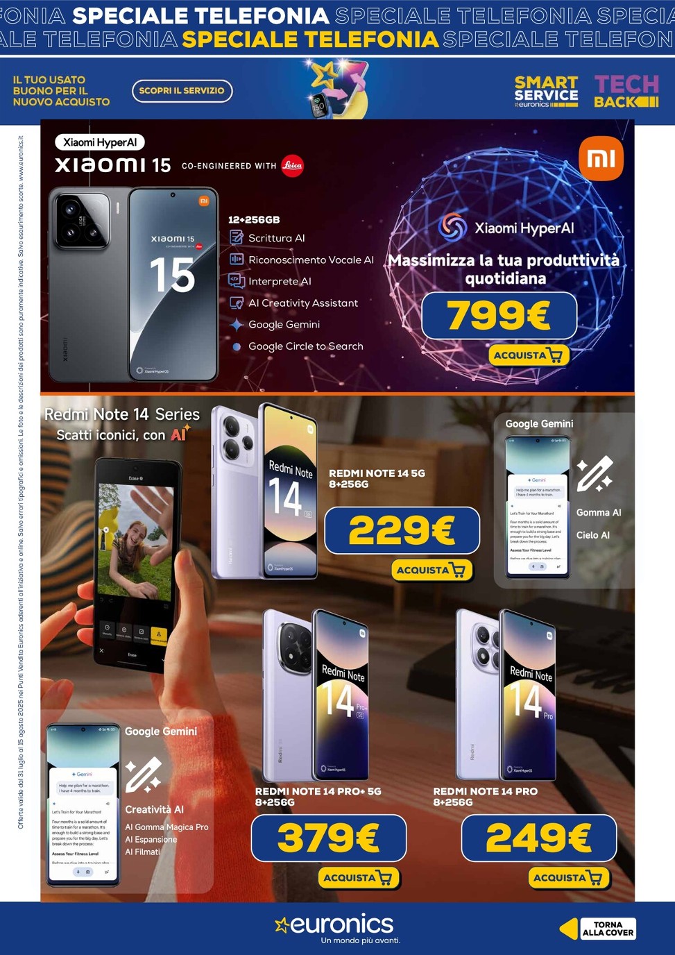 euronics - Volantino Euronics - Speciale Telefonia valido dal 31/07 al 15/08 - page: 12