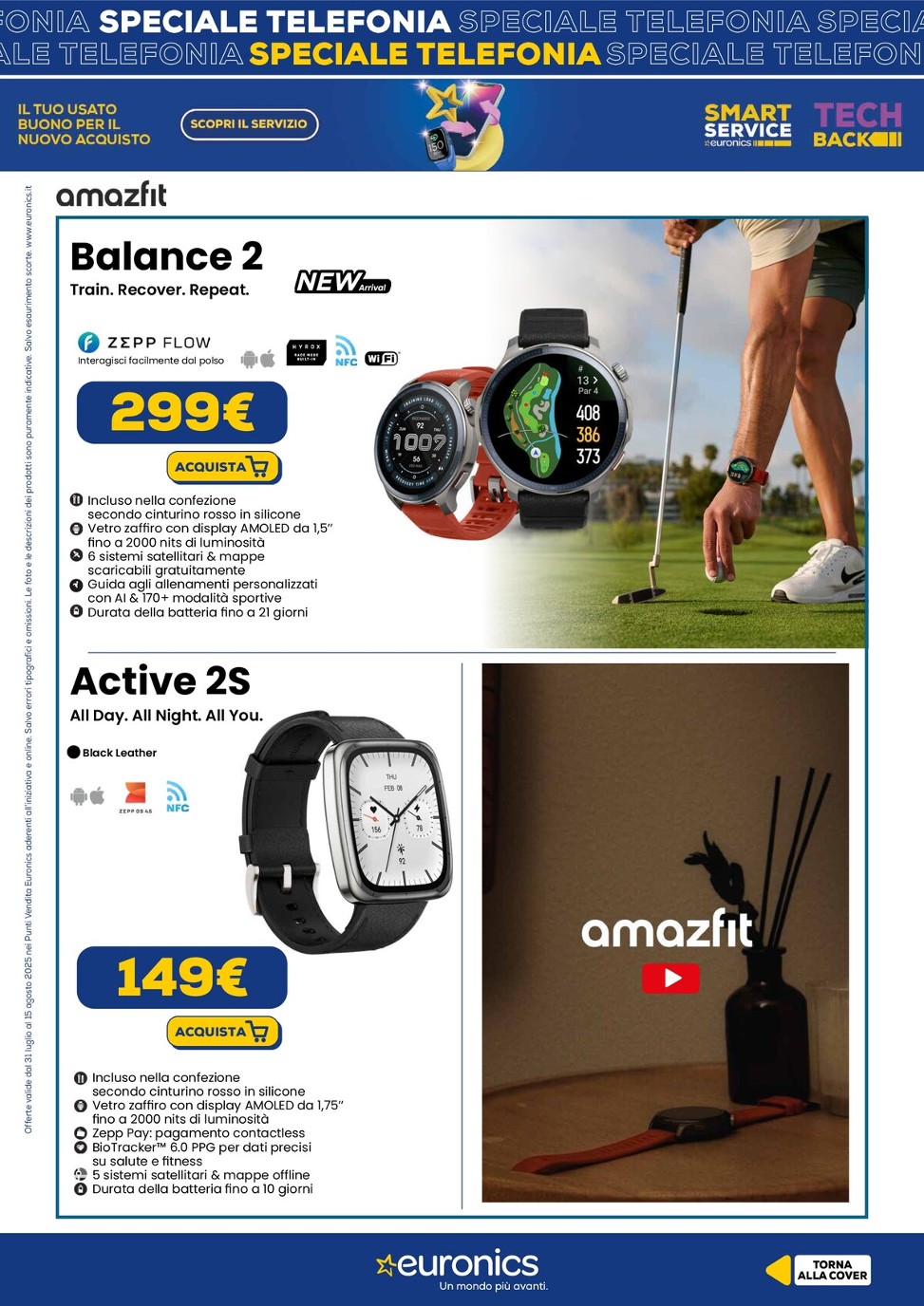 euronics - Volantino Euronics - Speciale Telefonia valido dal 31/07 al 15/08 - page: 10