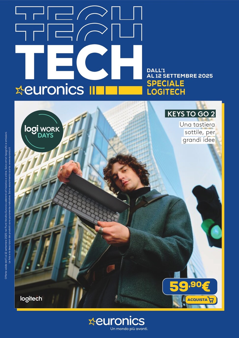 euronics - Volantino Euronics - Speciale Logitech valido dal 01/09 al 12/09