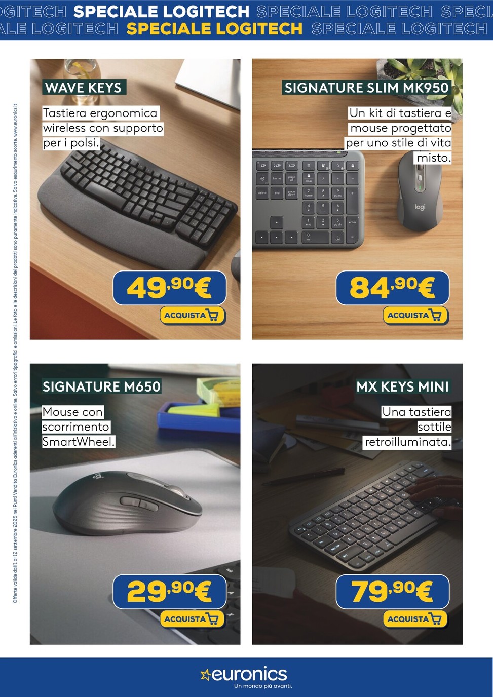 euronics - Volantino Euronics - Speciale Logitech valido dal 01/09 al 12/09 - page: 3