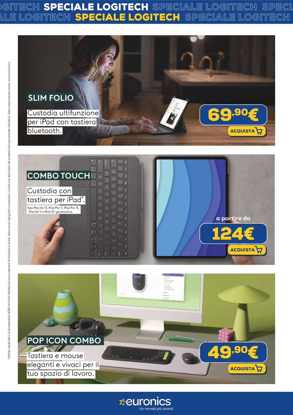 euronics - Volantino Euronics - Speciale Logitech valido dal 01/09 al 12/09 - page: 4