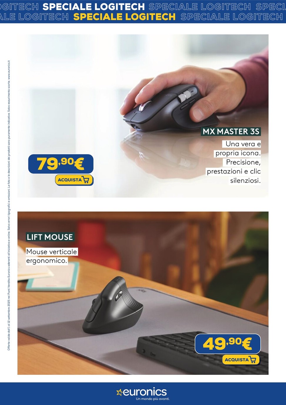 euronics - Volantino Euronics - Speciale Logitech valido dal 01/09 al 12/09 - page: 2