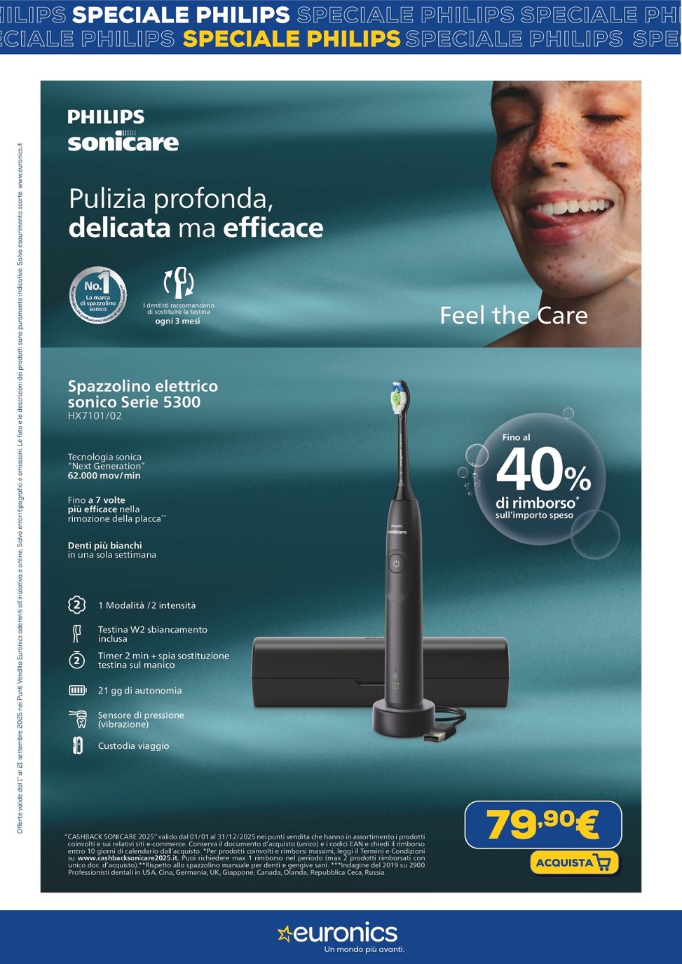 euronics - Volantino Euronics - Speciale Philips valido dal 01/09 al 21/09 - page: 2