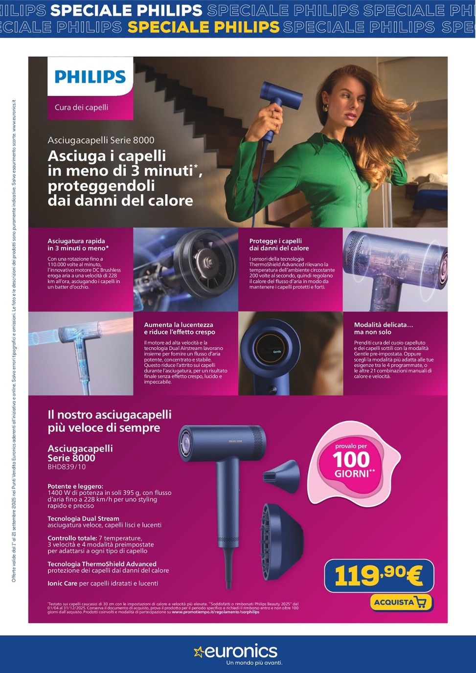 euronics - Volantino Euronics - Speciale Philips valido dal 01/09 al 21/09 - page: 9