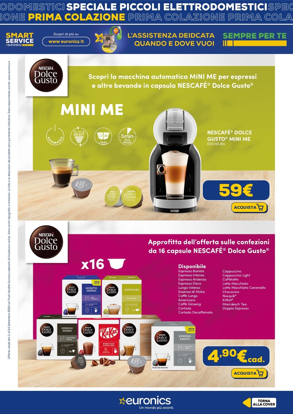 euronics - Volantino Euronics - Speciale Prima Colazione valido dal 11/09 al 24/09 - page: 7