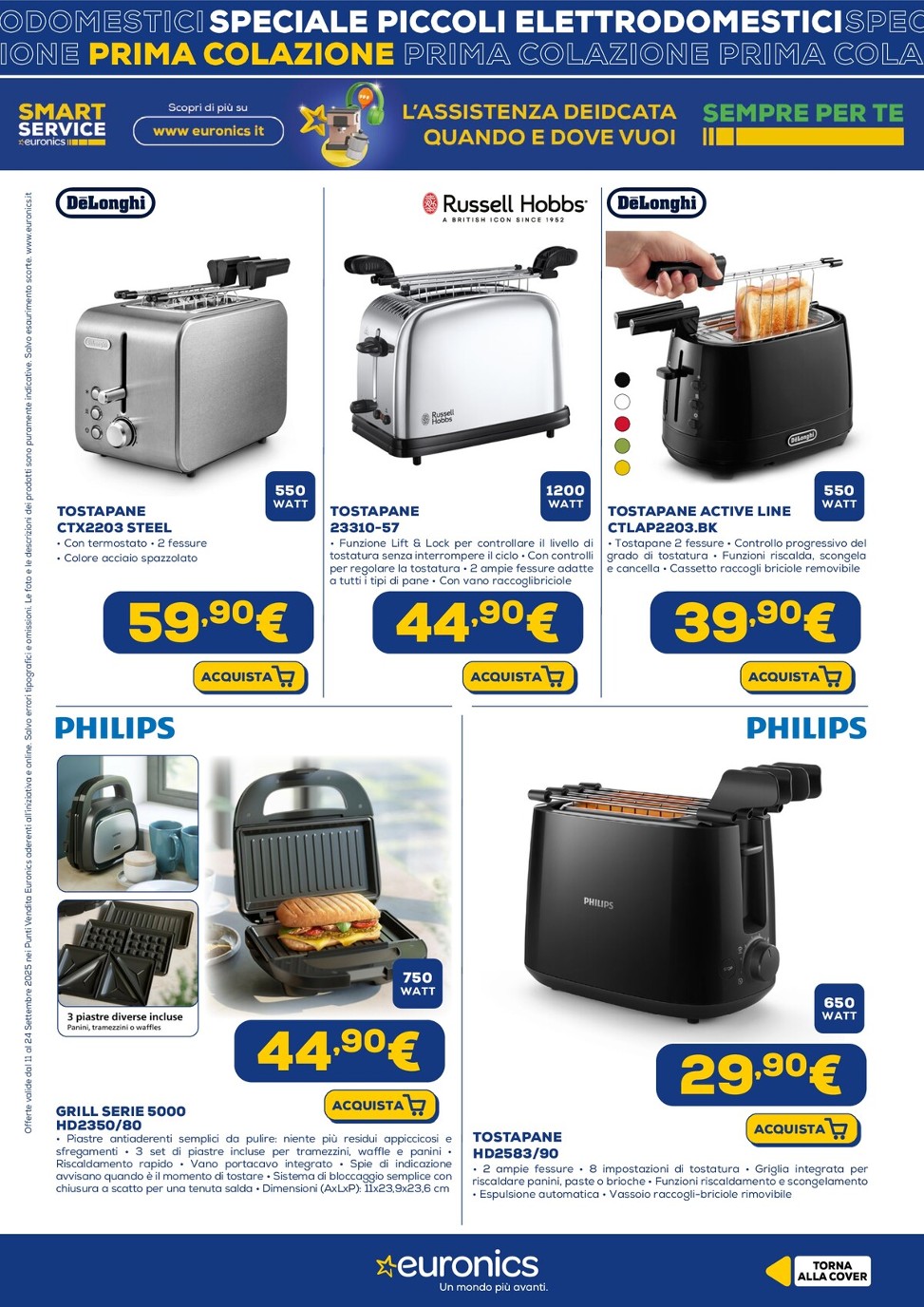 euronics - Volantino Euronics - Speciale Prima Colazione valido dal 11/09 al 24/09 - page: 16