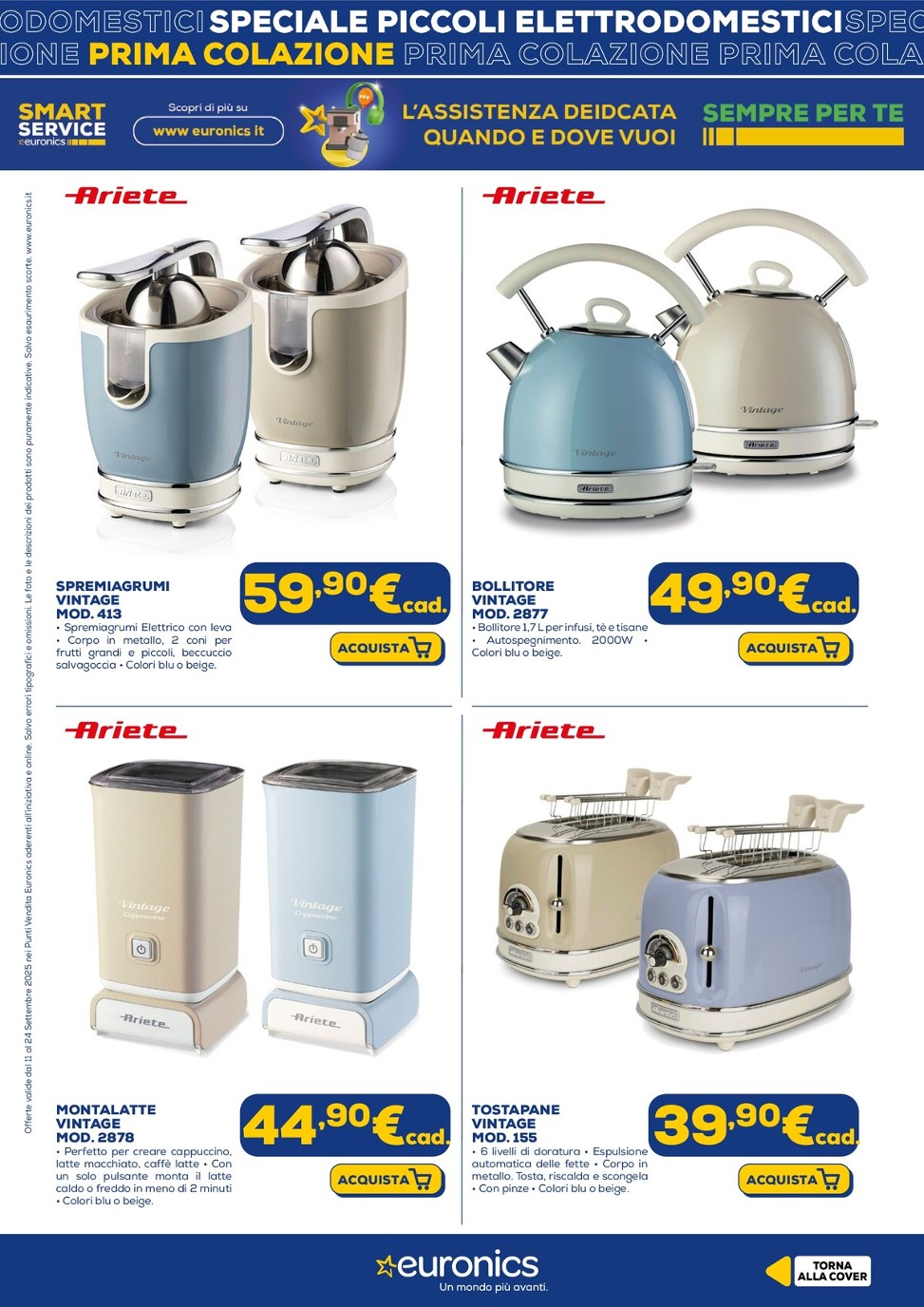 euronics - Volantino Euronics - Speciale Prima Colazione valido dal 11/09 al 24/09 - page: 14