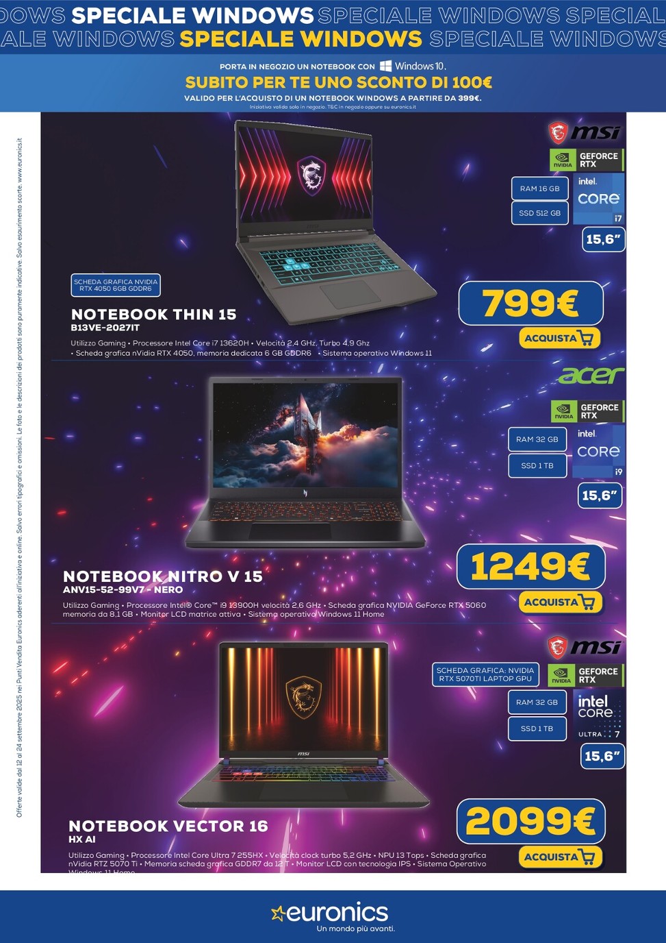 euronics - Volantino Euronics - Speciale Microsoft valido dal 12/09 al 24/09 - page: 5