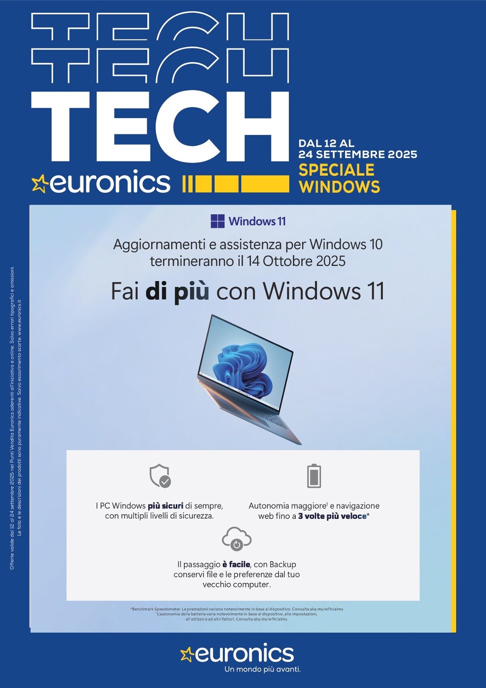 euronics - Volantino Euronics - Speciale Microsoft valido dal 12/09 al 24/09