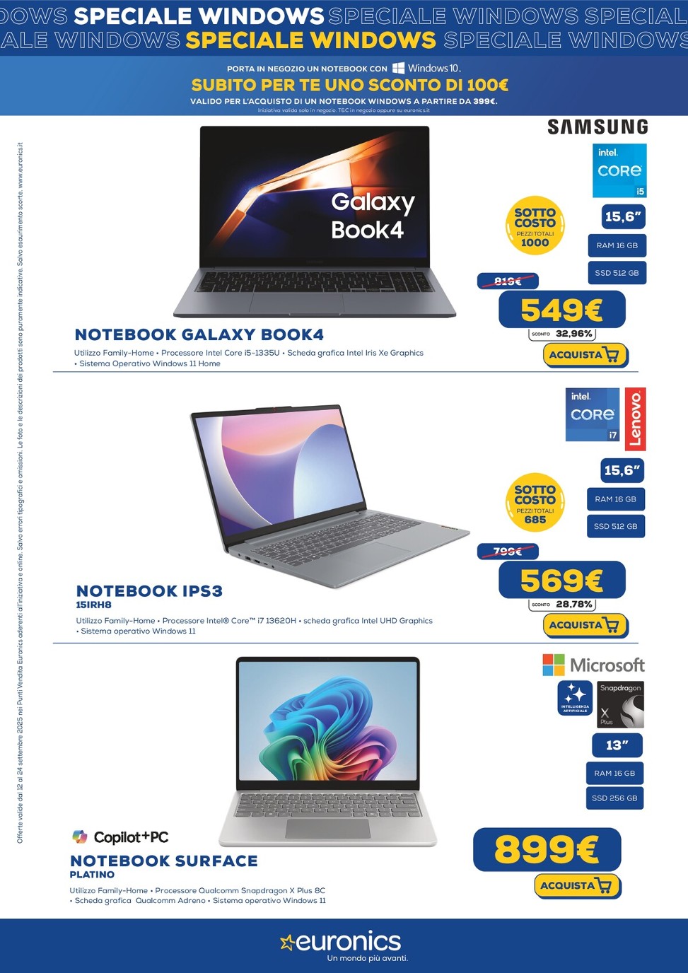 euronics - Volantino Euronics - Speciale Microsoft valido dal 12/09 al 24/09 - page: 4
