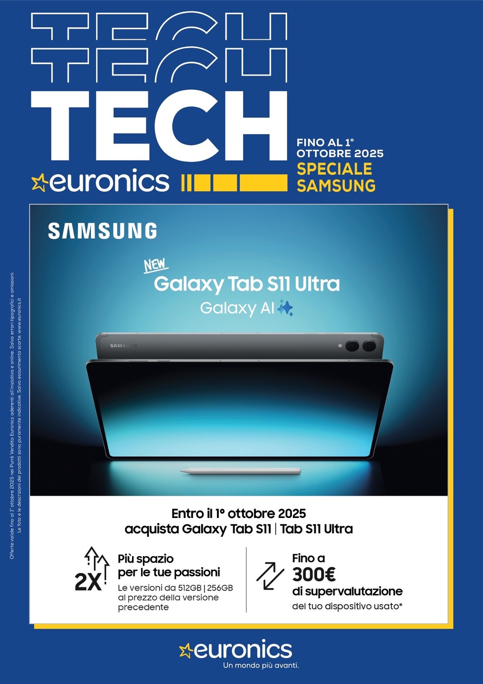 euronics - Volantino Euronics - Speciale Samsung valido dal 12/09 al 01/10