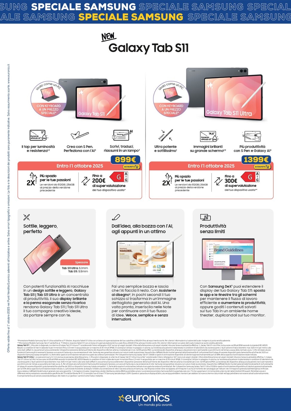 euronics - Volantino Euronics - Speciale Samsung valido dal 12/09 al 01/10 - page: 2