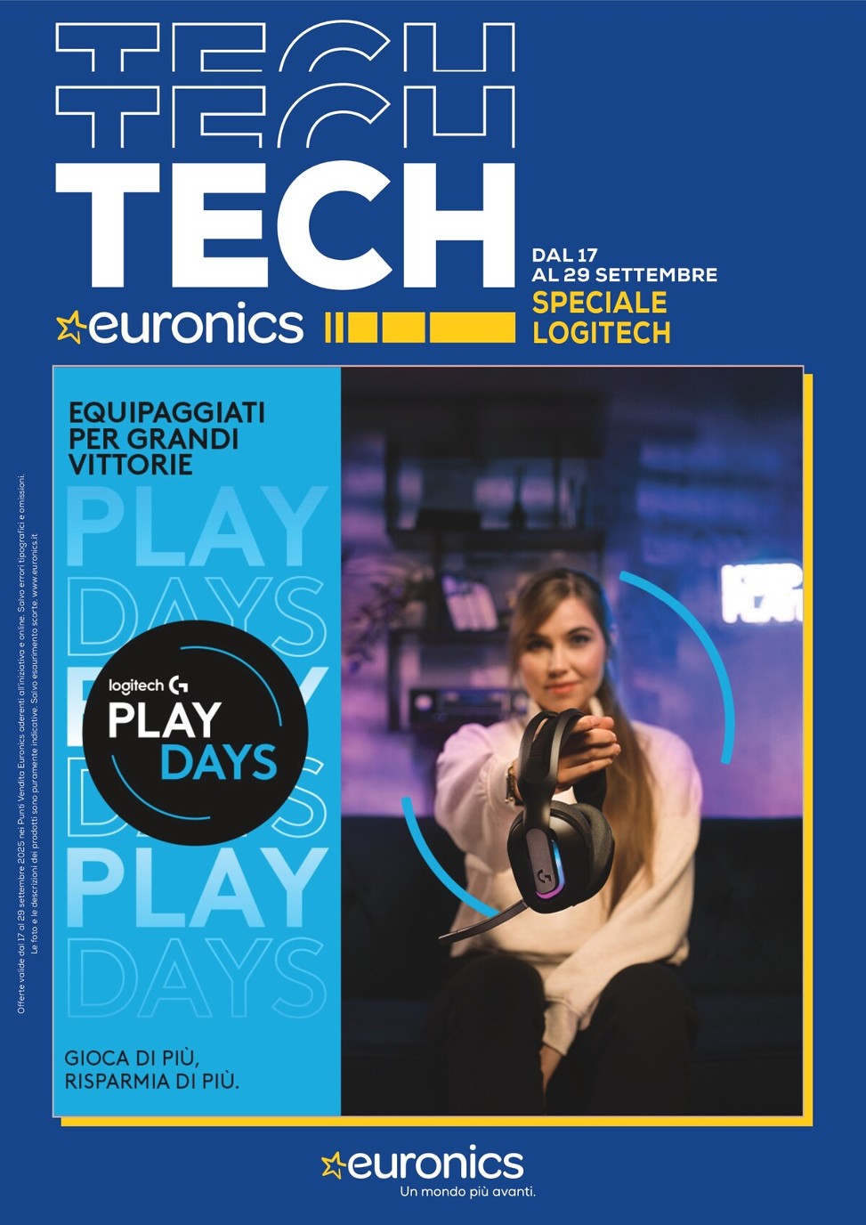 euronics - Volantino Euronics - Speciale Logitech valido dal 17/09 al 29/09