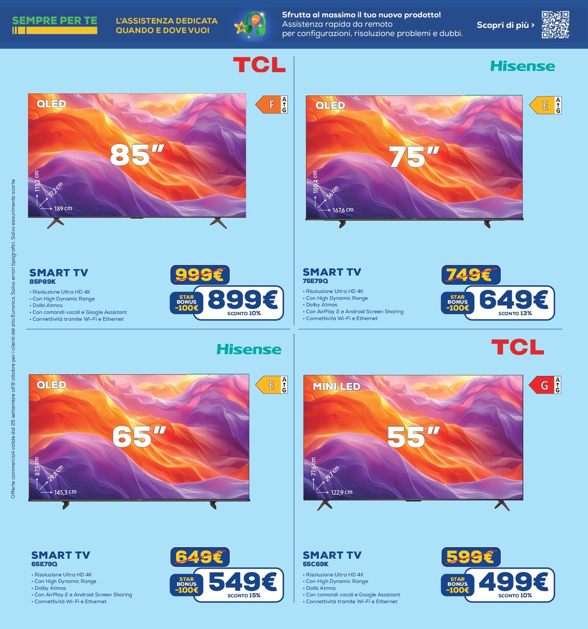 euronics - Volantino Euronics - Star Bonus valido dal 25/09 al 08/10 - page: 10