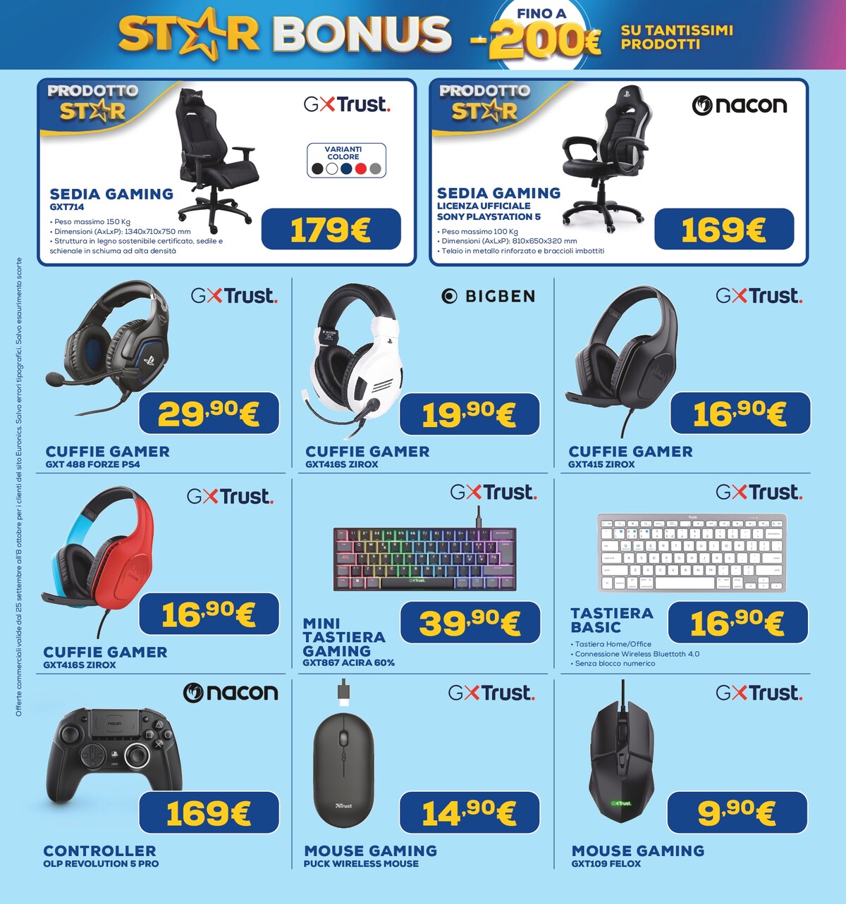 euronics - Volantino Euronics - Star Bonus valido dal 25/09 al 08/10 - page: 32