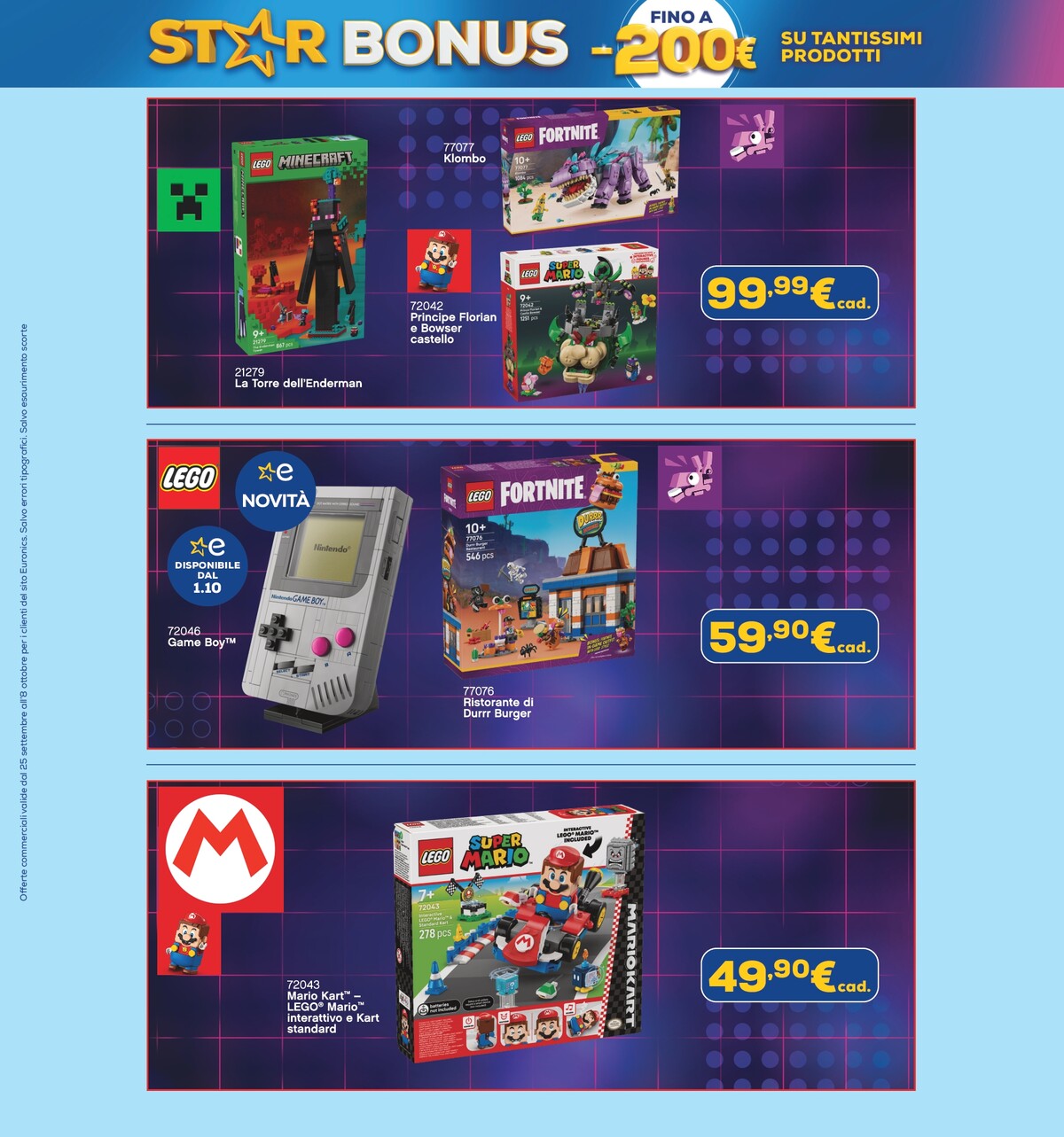 euronics - Volantino Euronics - Star Bonus valido dal 25/09 al 08/10 - page: 30
