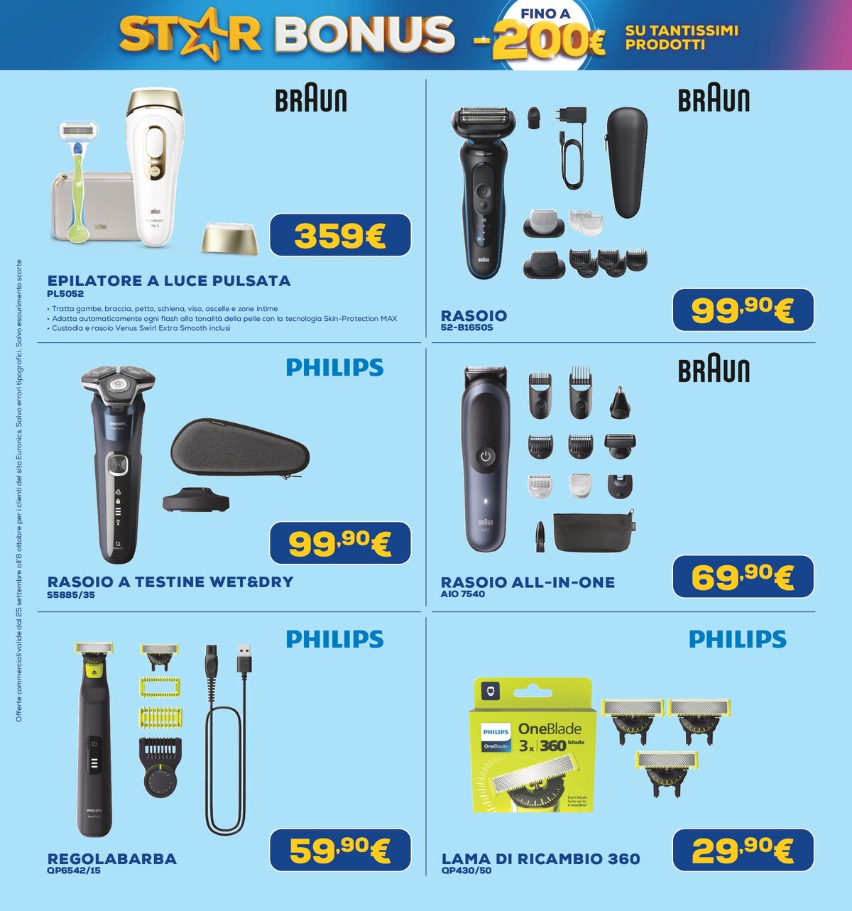 euronics - Volantino Euronics - Star Bonus valido dal 25/09 al 08/10 - page: 15