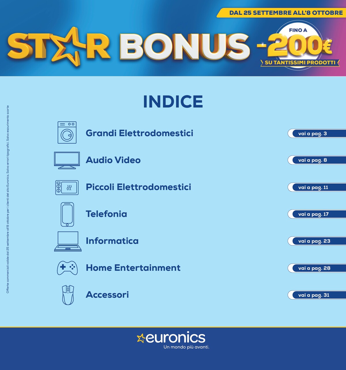 euronics - Volantino Euronics - Star Bonus valido dal 25/09 al 08/10 - page: 2