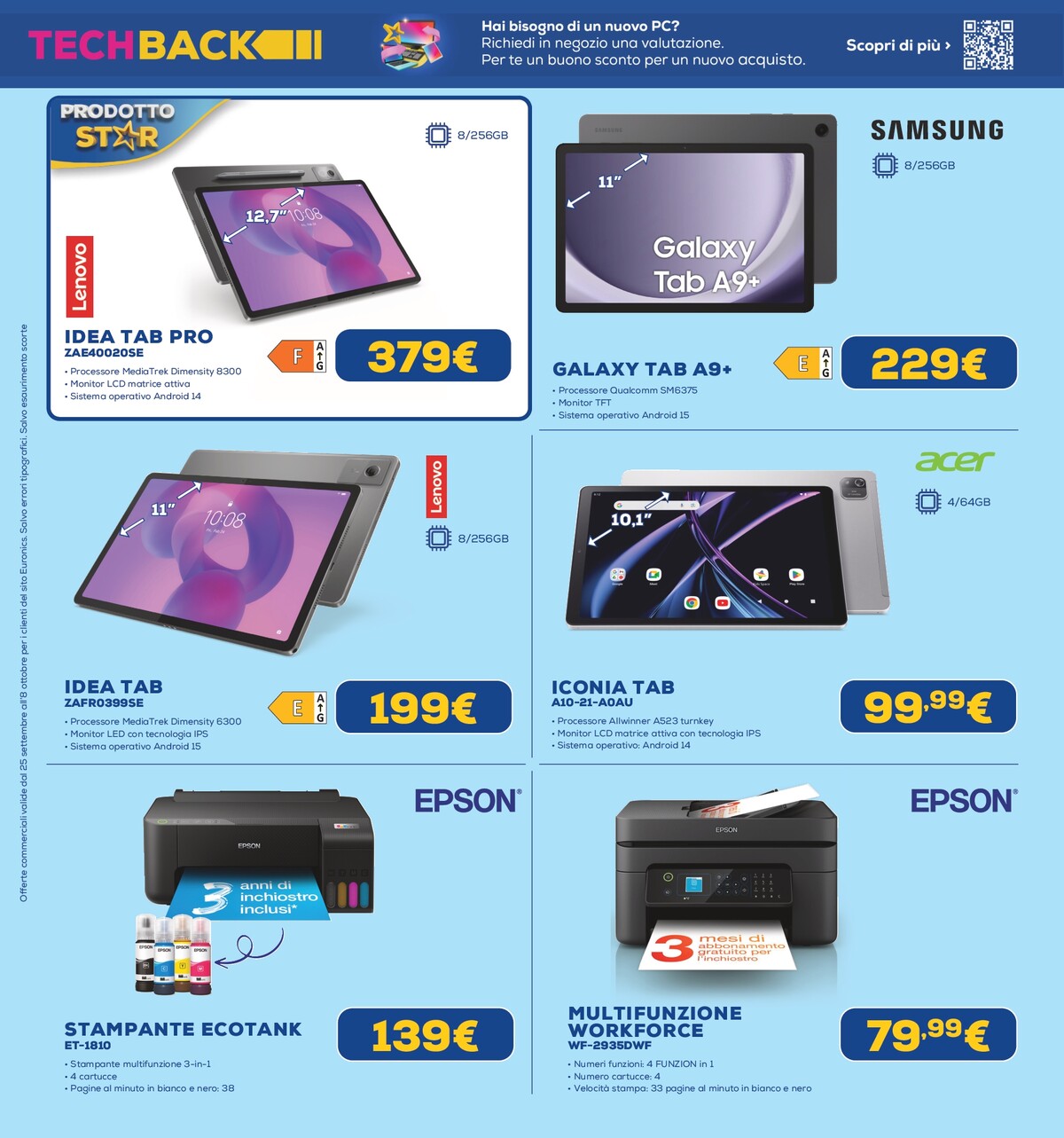 euronics - Volantino Euronics - Star Bonus valido dal 25/09 al 08/10 - page: 26