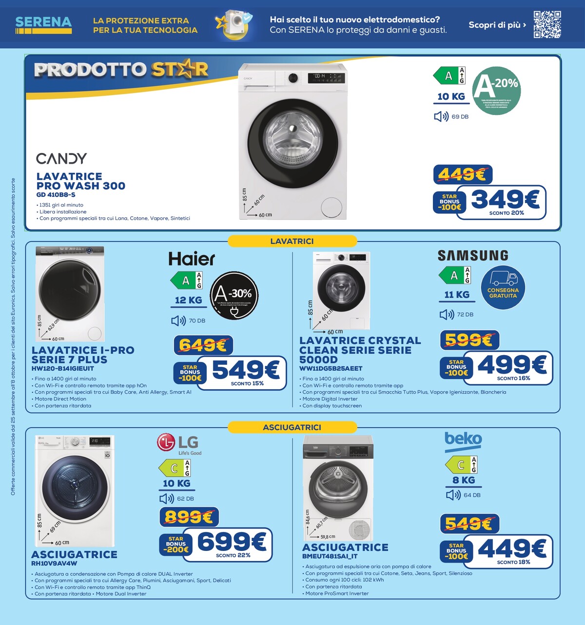 euronics - Volantino Euronics - Star Bonus valido dal 25/09 al 08/10 - page: 4