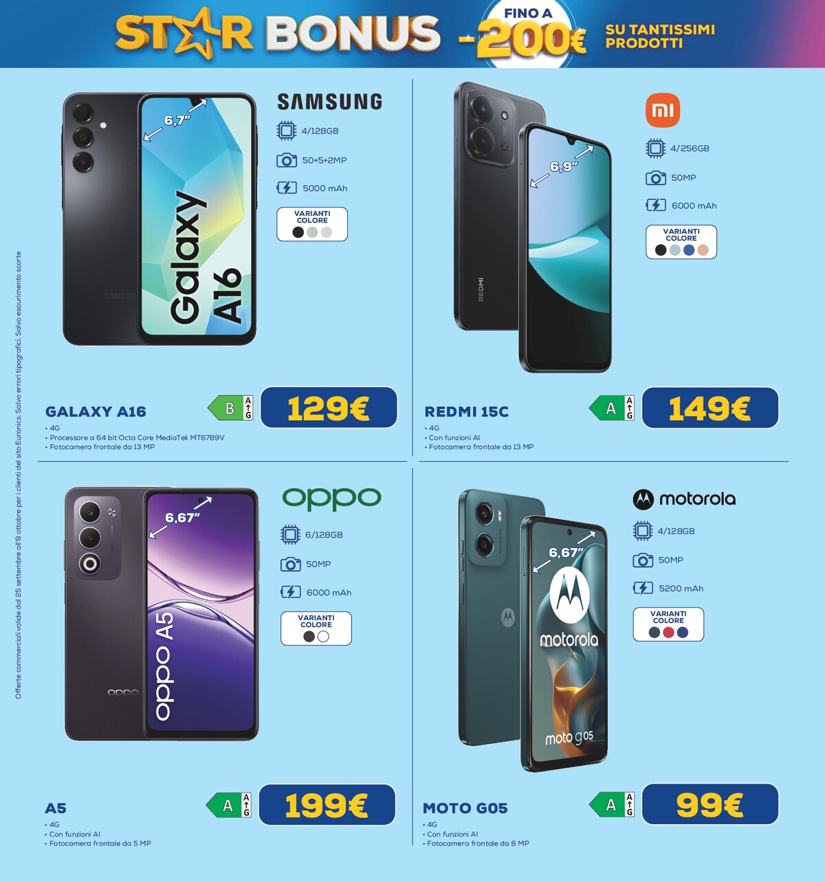 euronics - Volantino Euronics - Star Bonus valido dal 25/09 al 08/10 - page: 19