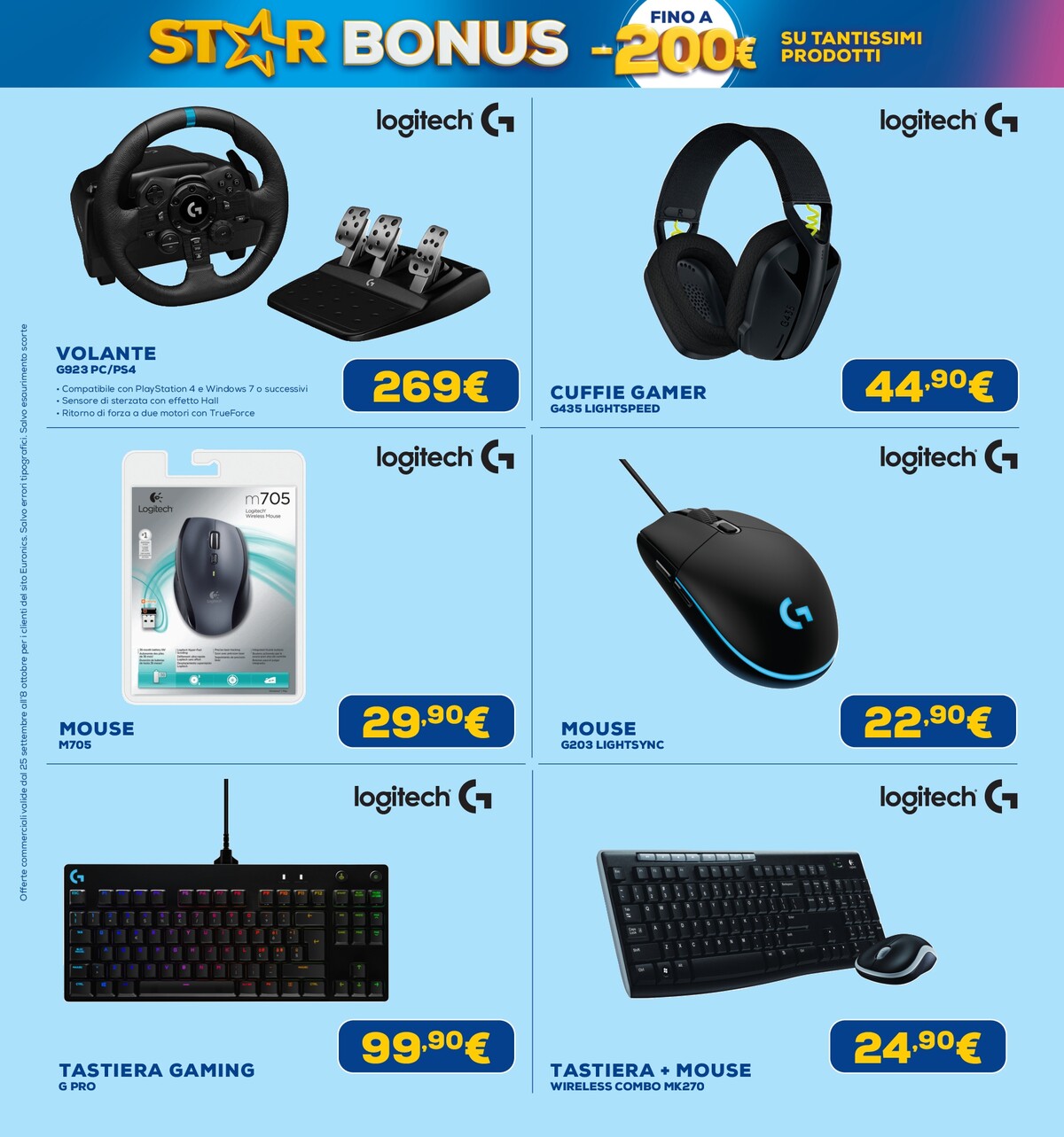 euronics - Volantino Euronics - Star Bonus valido dal 25/09 al 08/10 - page: 33