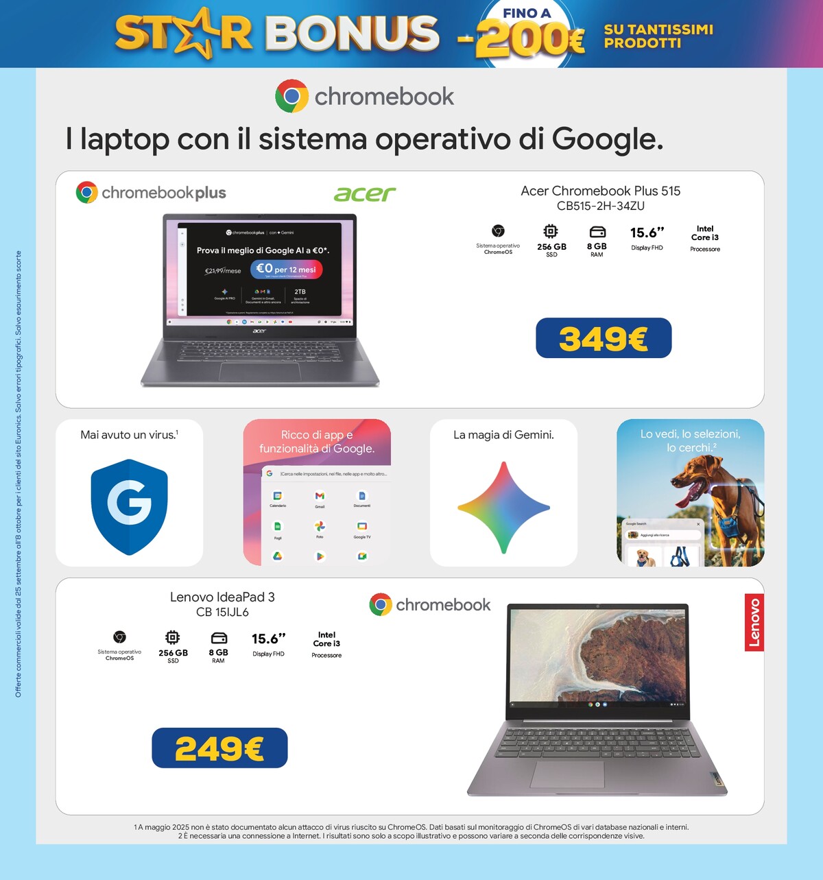 euronics - Volantino Euronics - Star Bonus valido dal 25/09 al 08/10 - page: 27