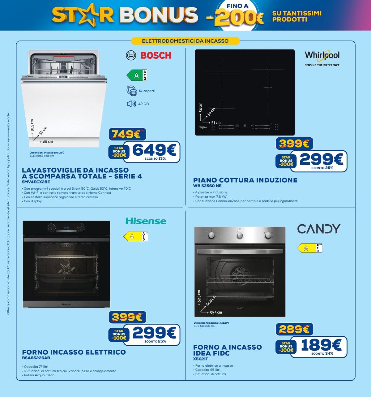 euronics - Volantino Euronics - Star Bonus valido dal 25/09 al 08/10 - page: 7