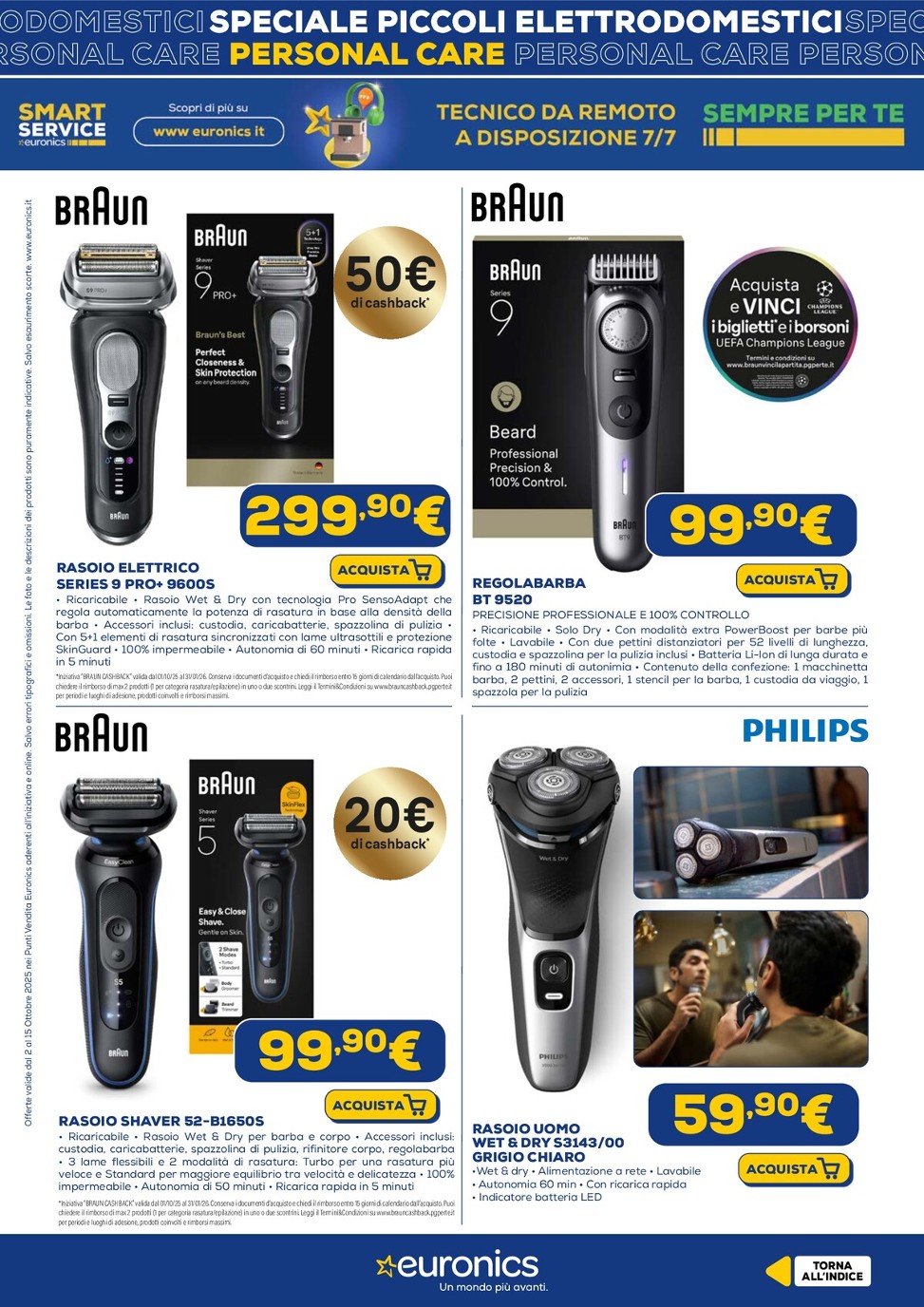 euronics - Volantino Euronics - Speciale Piccoli Elettrodomestici valido dal 02/10 al 15/10 - page: 24