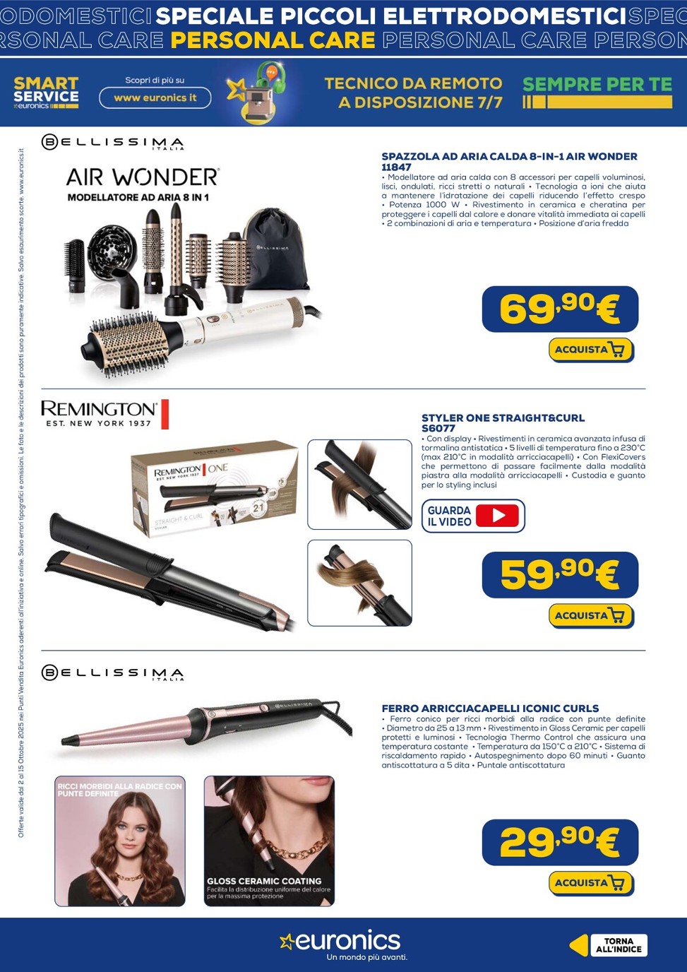 euronics - Volantino Euronics - Speciale Piccoli Elettrodomestici valido dal 02/10 al 15/10 - page: 22