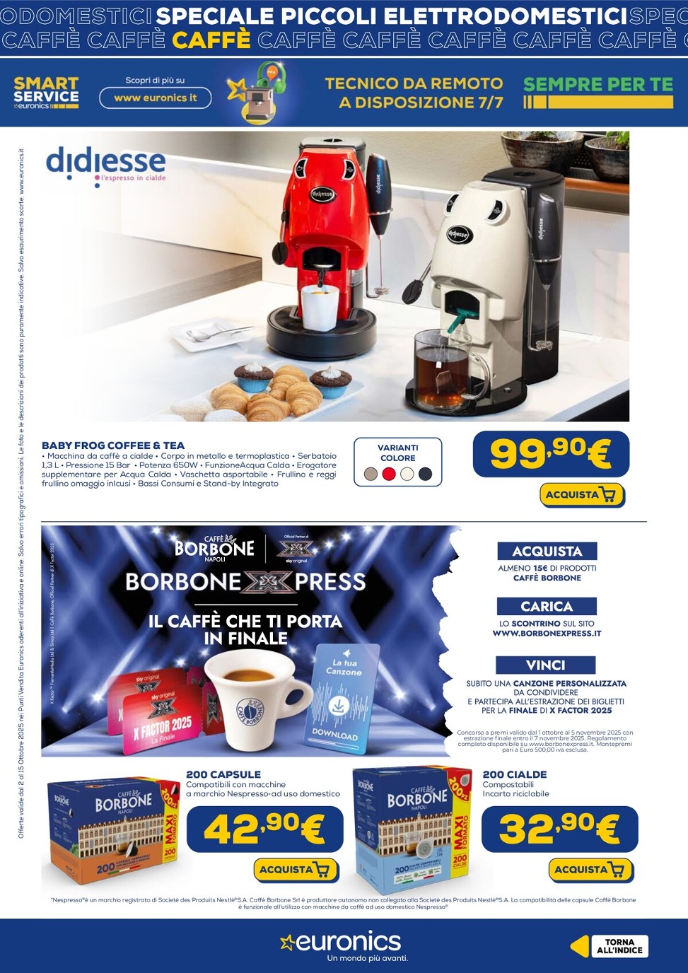 euronics - Volantino Euronics - Speciale Piccoli Elettrodomestici valido dal 02/10 al 15/10 - page: 18