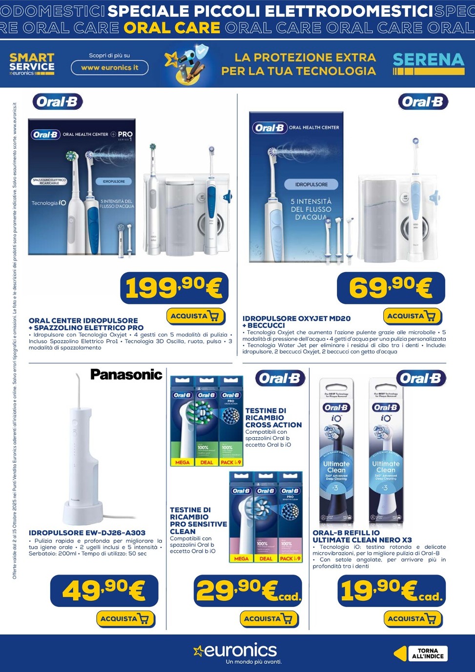 euronics - Volantino Euronics - Speciale Piccoli Elettrodomestici valido dal 02/10 al 15/10 - page: 27