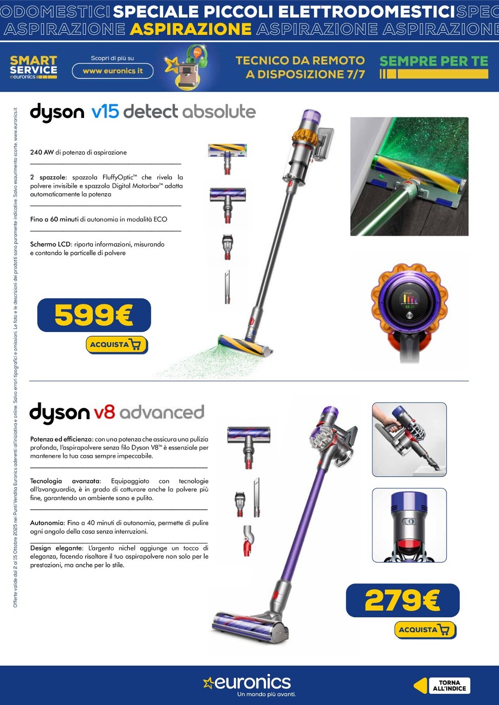 euronics - Volantino Euronics - Speciale Piccoli Elettrodomestici valido dal 02/10 al 15/10 - page: 3