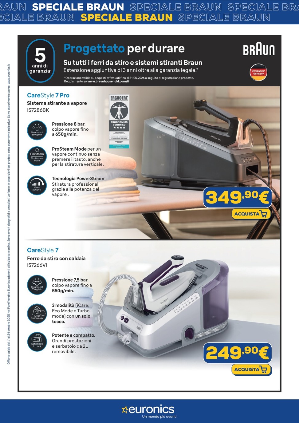 euronics - Volantino Euronics - Speciale Braun valido dal 01/10 al 24/10 - page: 3