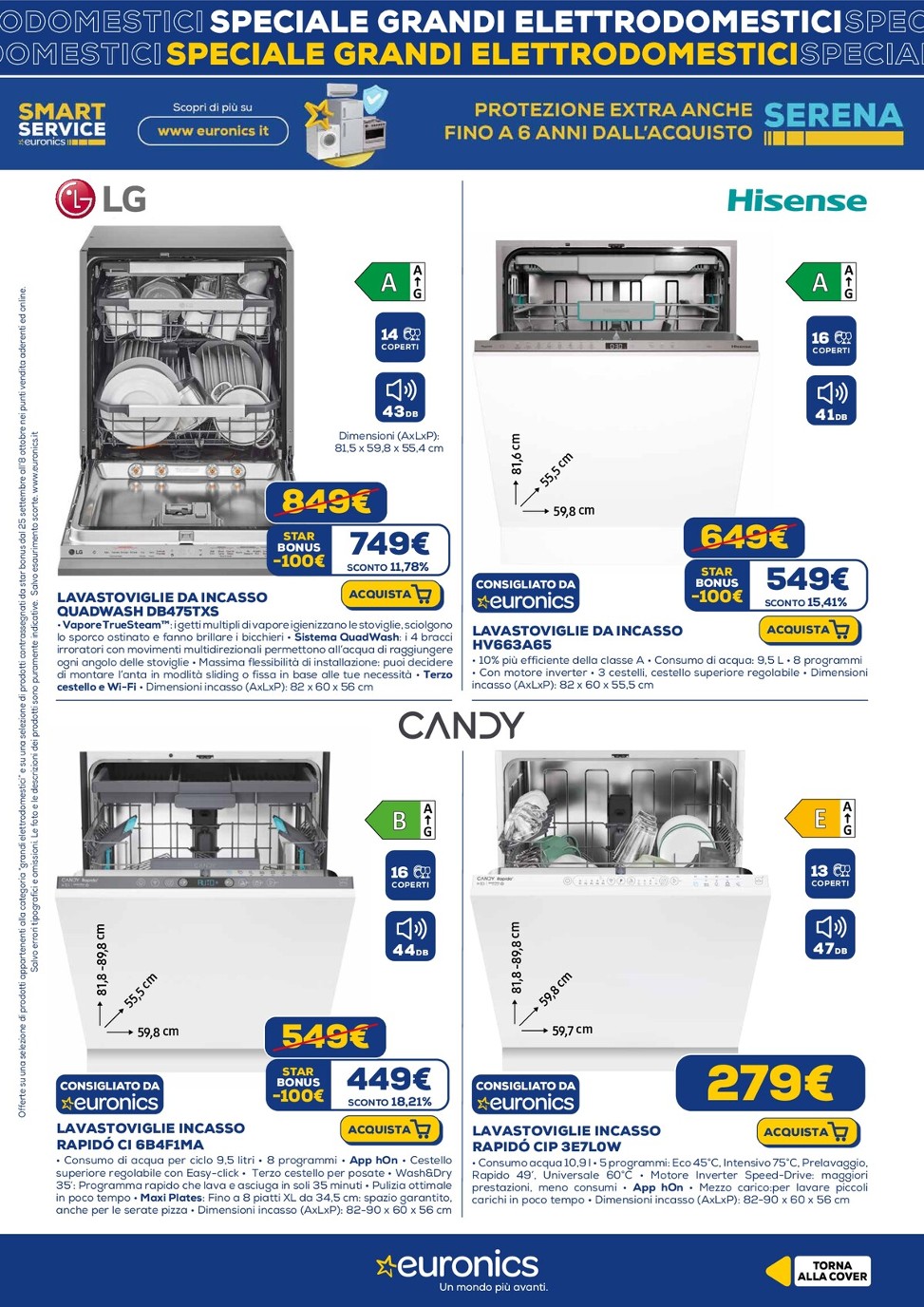 euronics - Volantino Euronics valido dal 25/09 al 08/10 - page: 3