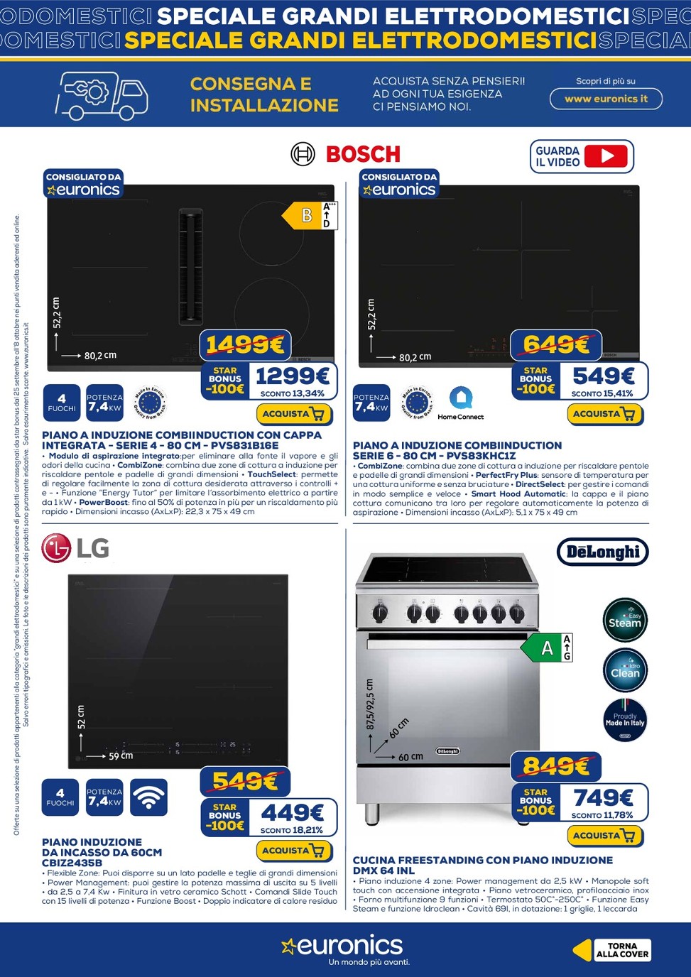 euronics - Volantino Euronics valido dal 25/09 al 08/10 - page: 12