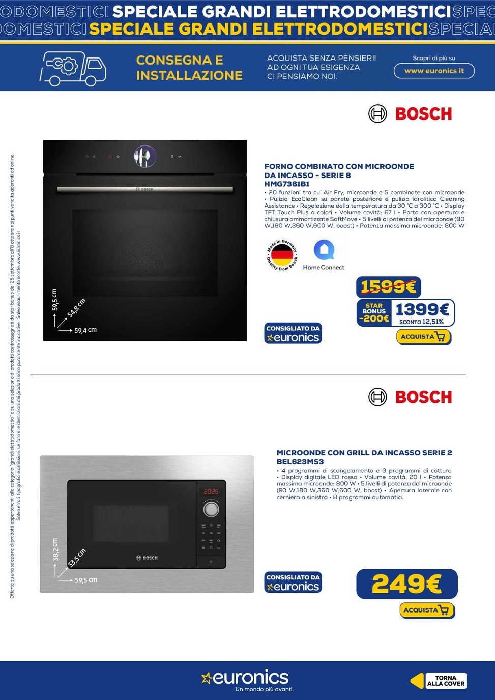 euronics - Volantino Euronics valido dal 25/09 al 08/10 - page: 10