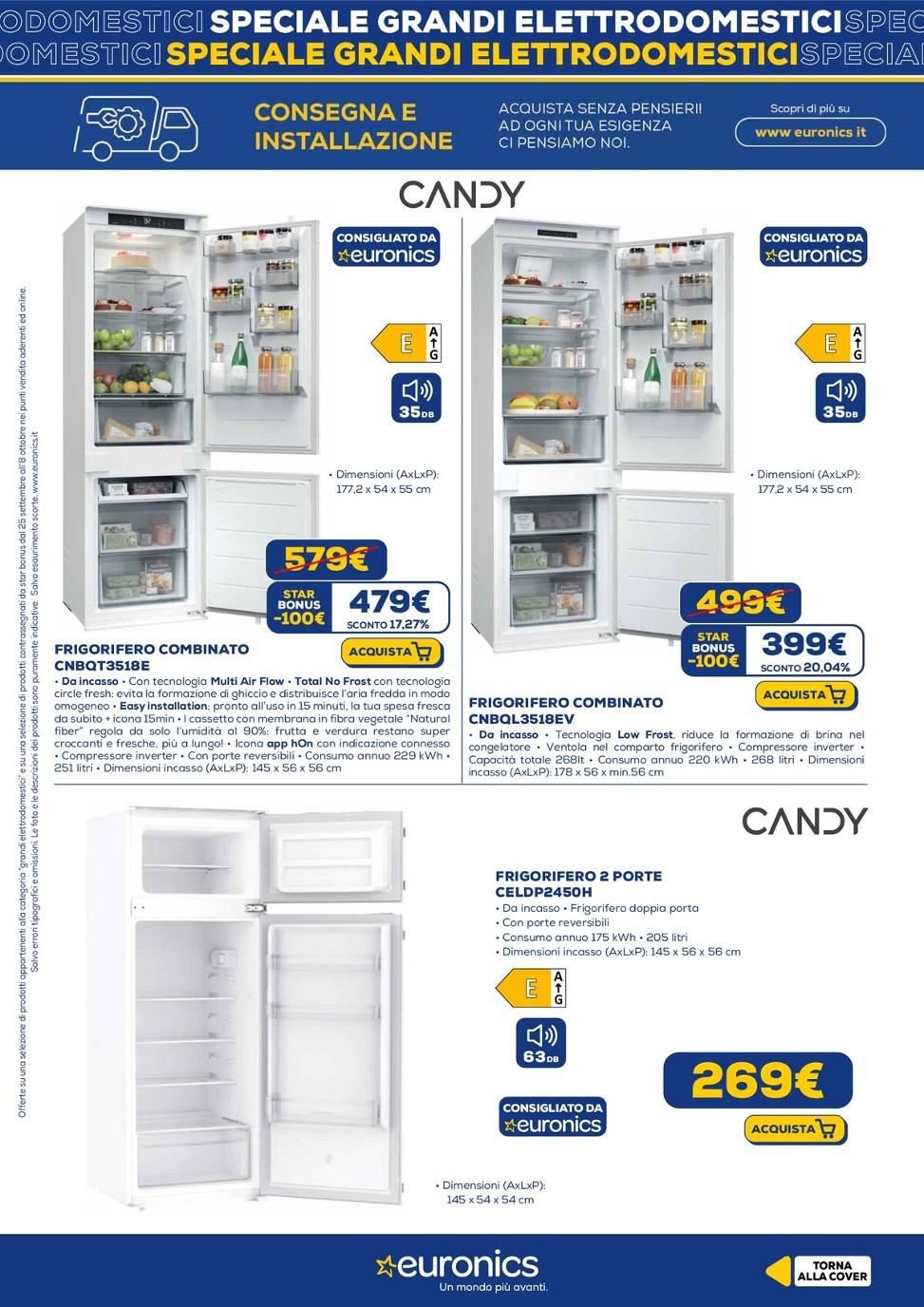 euronics - Volantino Euronics valido dal 25/09 al 08/10 - page: 14