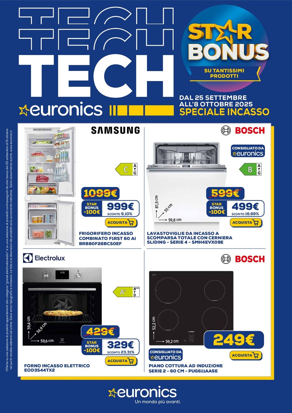 euronics - Volantino Euronics valido dal 25/09 al 08/10