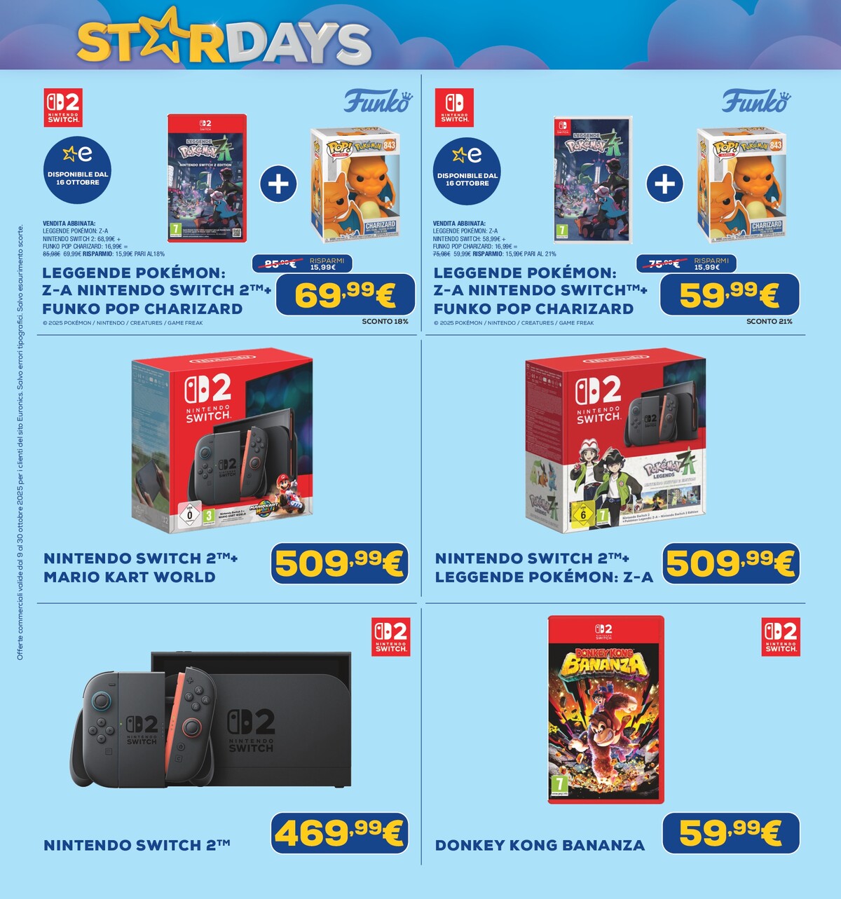 euronics - Volantino Euronics - Star Days valido dal 09/10 al 30/10 - page: 18