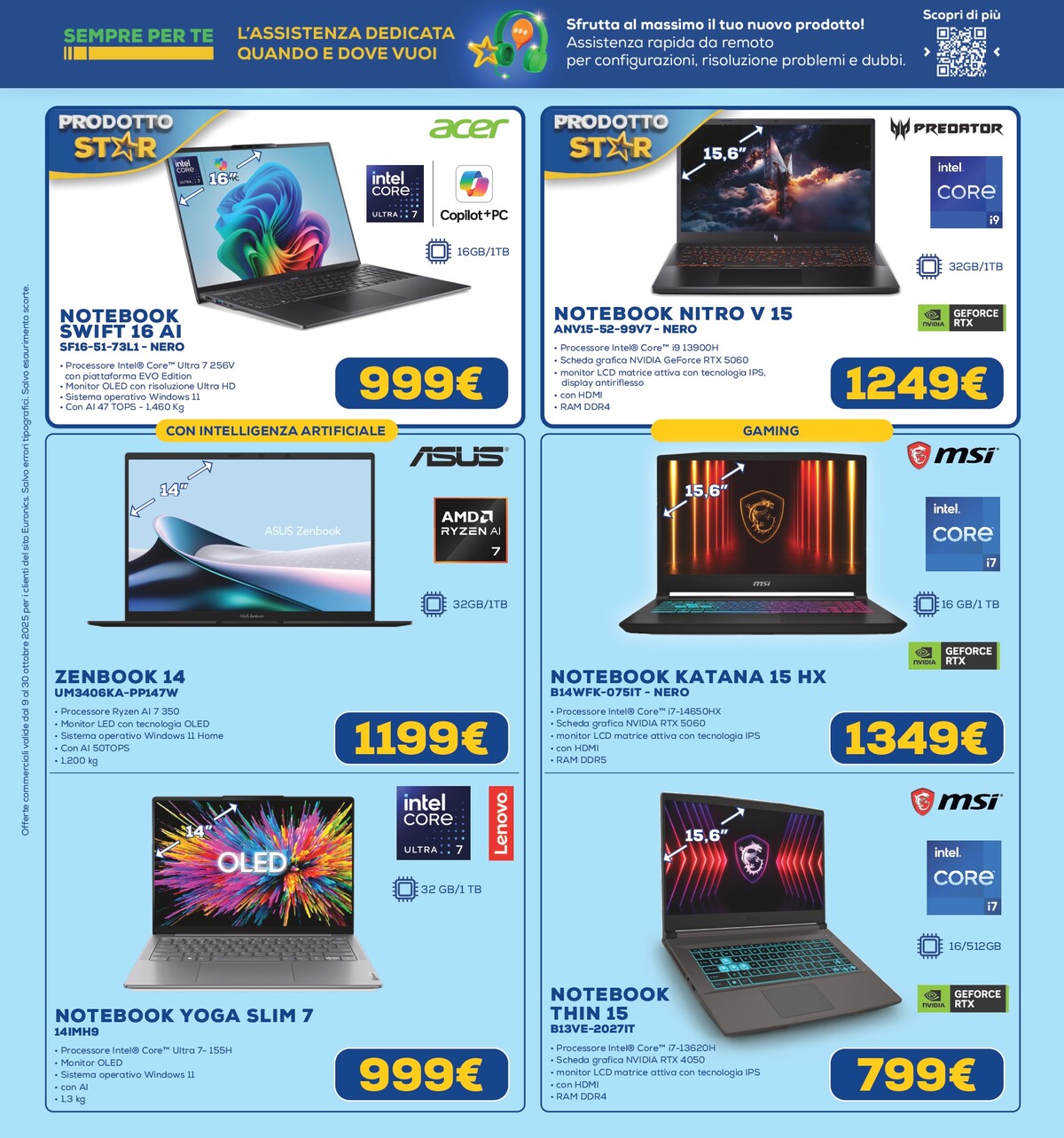 euronics - Volantino Euronics - Star Days valido dal 09/10 al 30/10 - page: 11