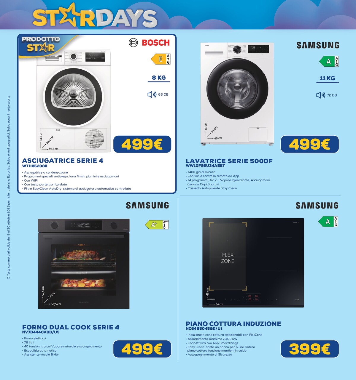 euronics - Volantino Euronics - Star Days valido dal 09/10 al 30/10 - page: 3