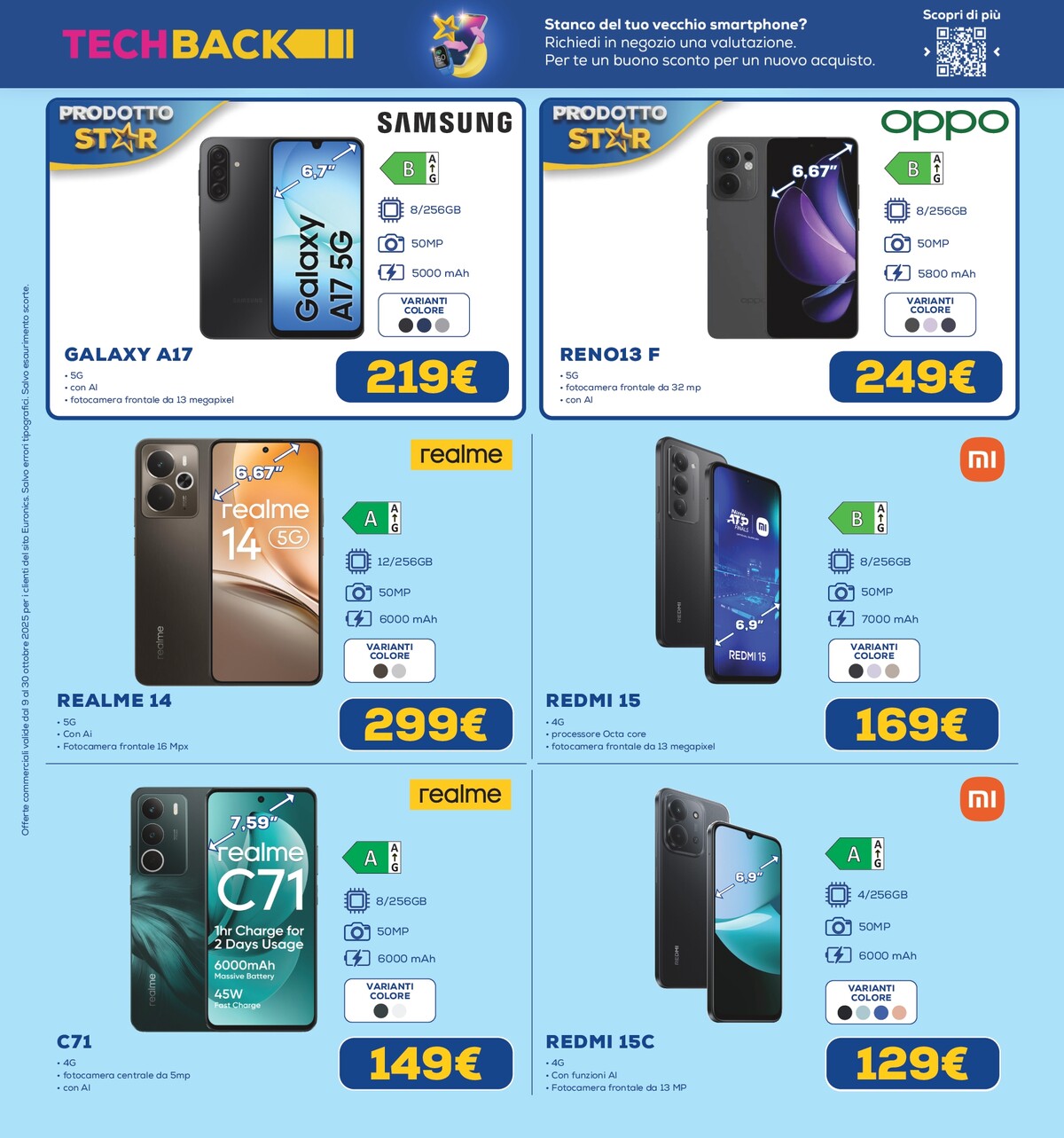 euronics - Volantino Euronics - Star Days valido dal 09/10 al 30/10 - page: 9