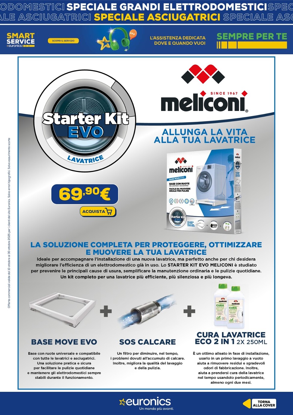 euronics - Volantino Euronics - Speciale Asciugatrici valido dal 10/10 al 30/10 - page: 12