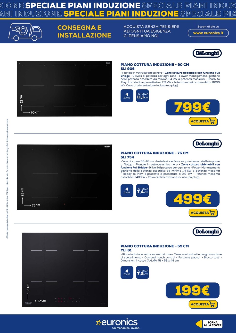 euronics - Volantino Euronics - Speciale Piani Induzione valido dal 16/10 al 29/10 - page: 6