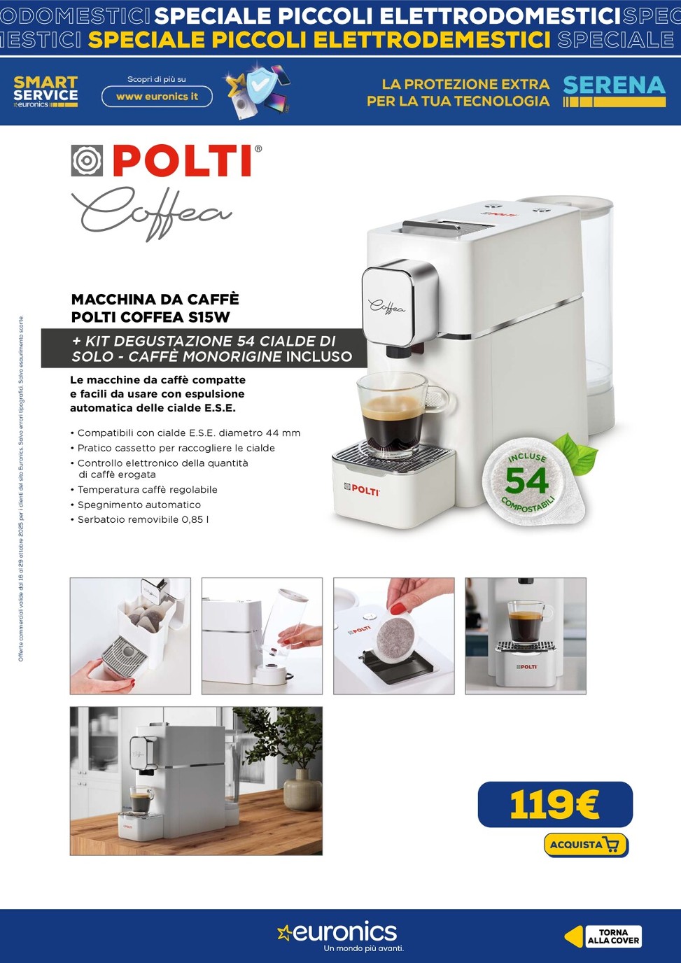 euronics - Volantino Euronics - Speciale Piccoli Elettrodomestici valido dal 16/10 al 29/10 - page: 11