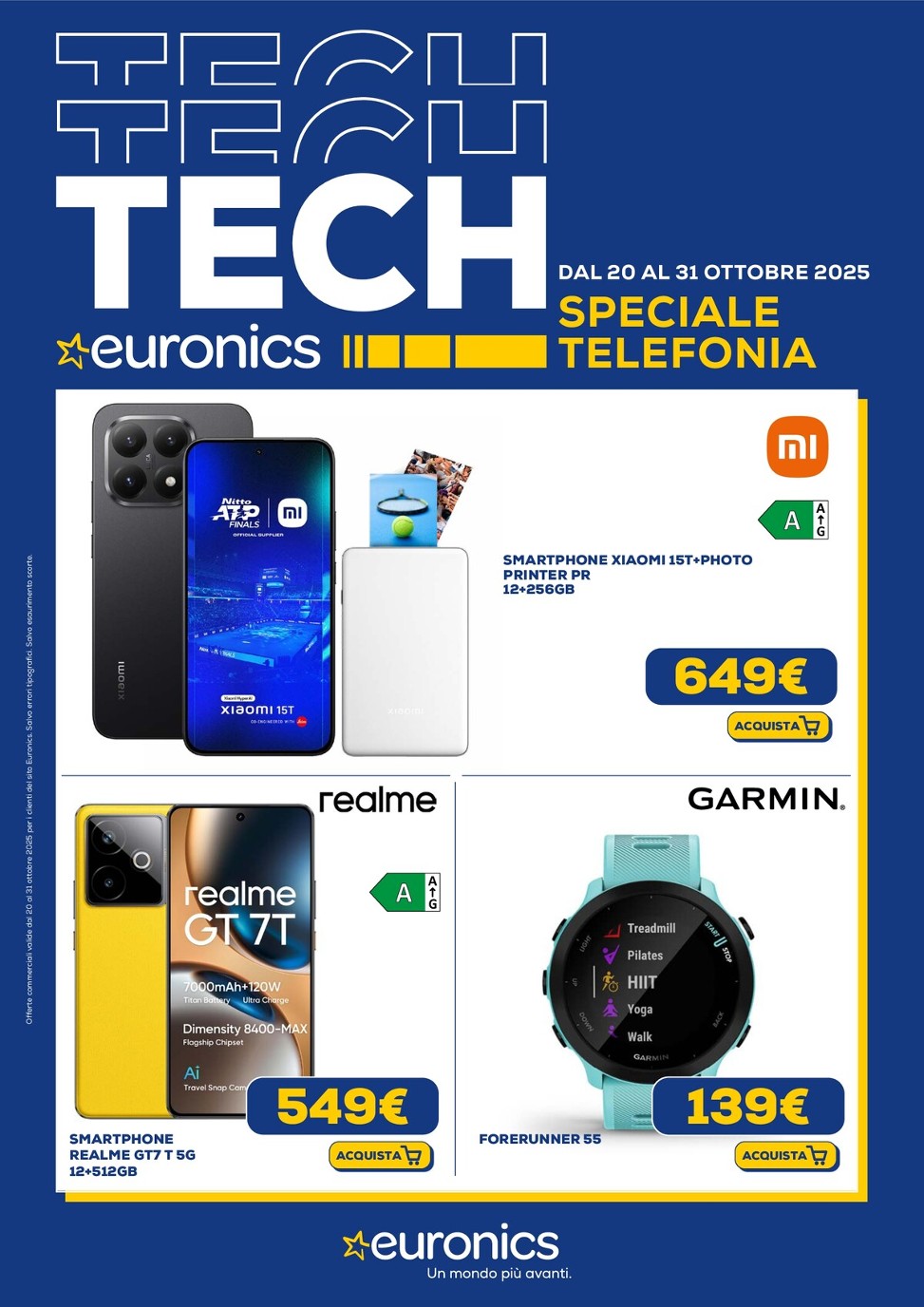 euronics - Volantino Euronics - Speciale Telefonia valido dal 20/10 al 31/10