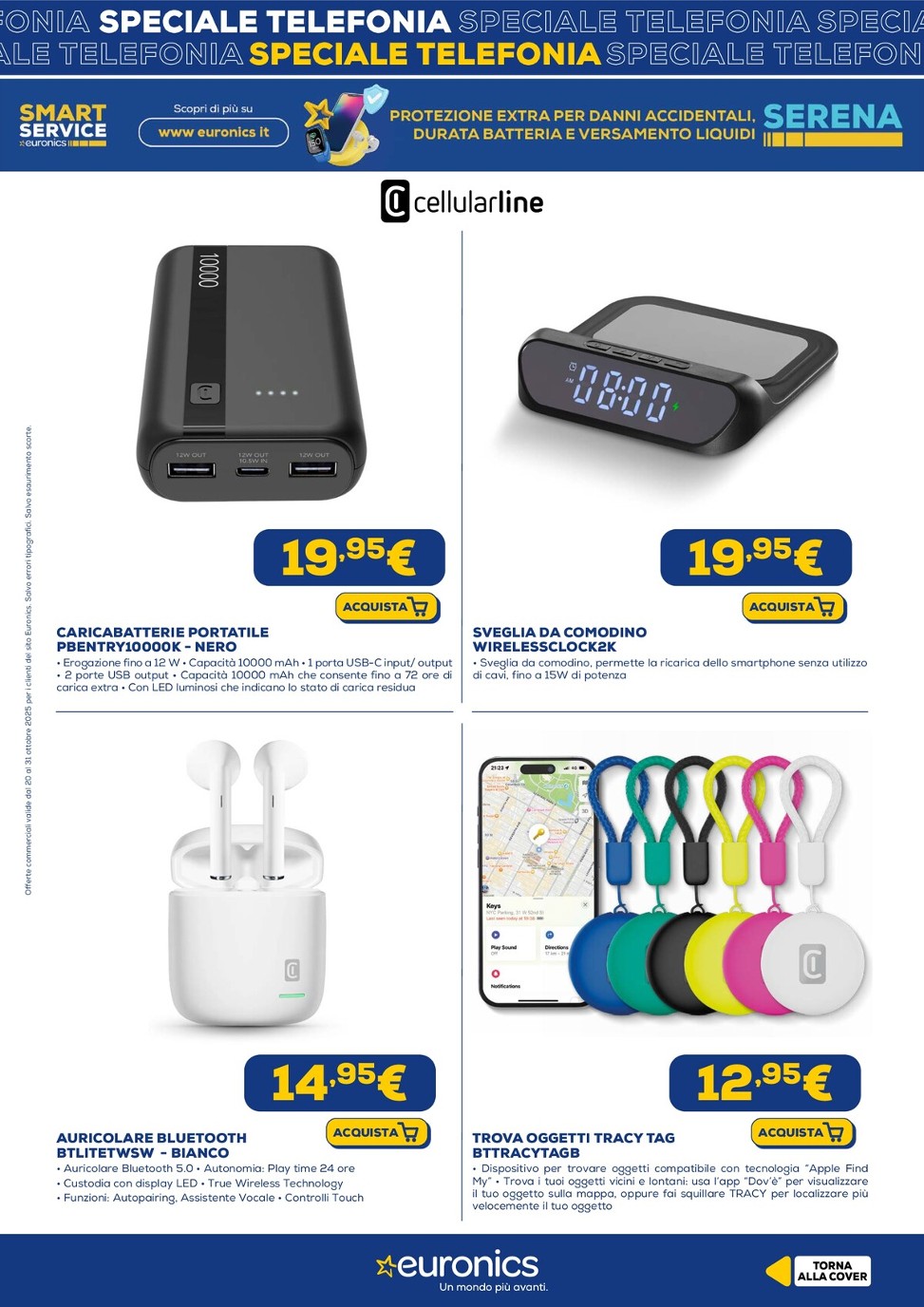 euronics - Volantino Euronics - Speciale Telefonia valido dal 20/10 al 31/10 - page: 12