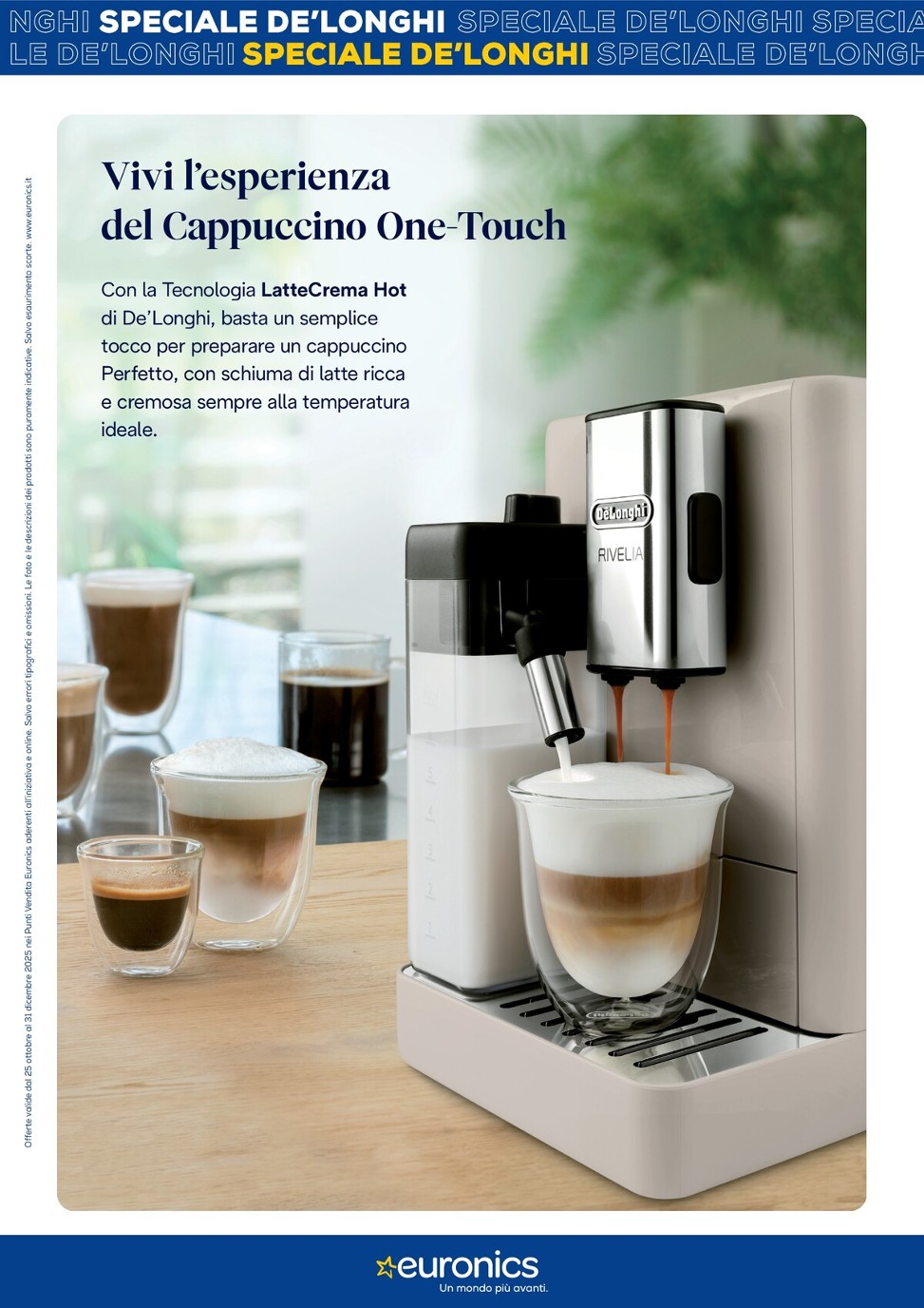euronics - Volantino Euronics - Speciale De Longhi valido dal 25/10 al 31/10 - page: 5