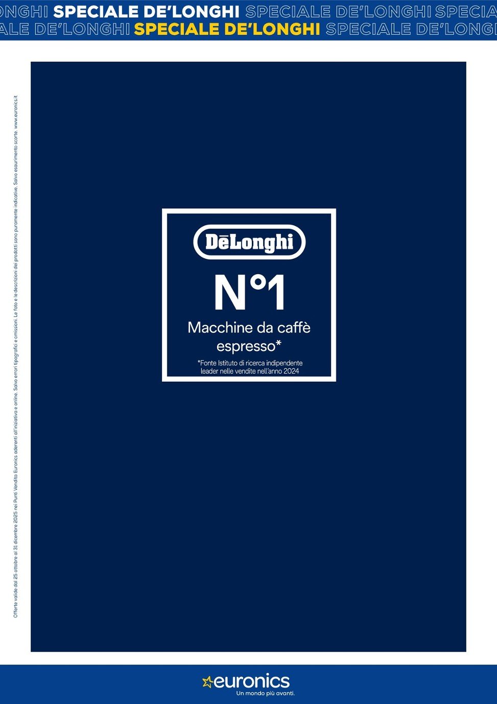 euronics - Volantino Euronics - Speciale De Longhi valido dal 25/10 al 31/10 - page: 12